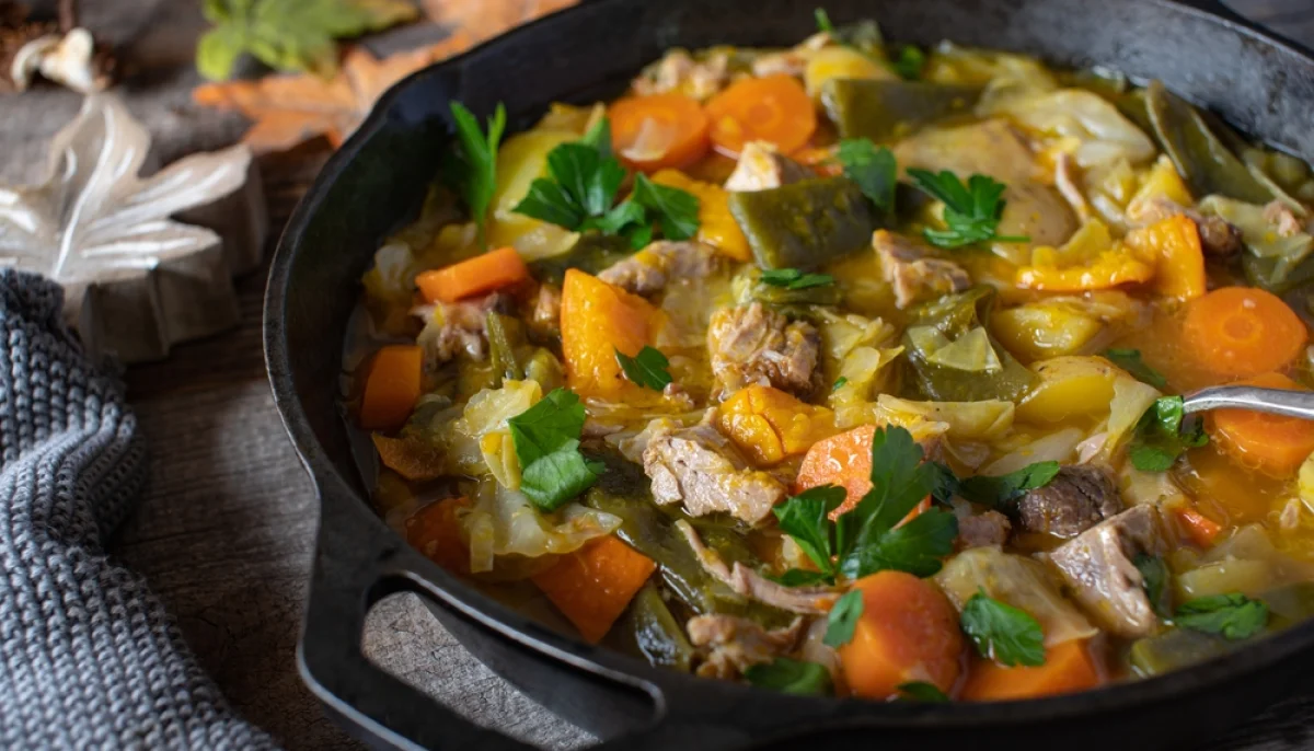 Navarin de porc aux légumes d’automne